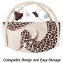 PetBonus Cat Play Mat, Cat Activity Center with Interactive Toys, Bell Ball, Mice Toy for Cats, Kitten, Kitty