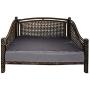Maharaja Rattan Pet Day Bed, Indoor/Outdoor