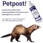 Petpost | Ferret Shampoo - Naturally Effective Deodorant Shampoo for Ferrets and Small Animals - Healthy Skin & Coat Formula