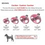 SuperBuddy Dog Harness 2020 Newest Style,Soft Mesh Breathable Vest Harness,Step-in Reflective Pet Harness with Leash Set for Small Medium Dogs -No Pull No Choke Comfort Fit…