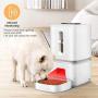 NautyPaws Automatic Cat Feeder, Automatic Pet Feeder Dry Food 7L, Portion Control 1-4 Meals per Day & 10s Voice Recorder for Small and Medium Pets