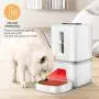 NautyPaws Automatic Cat Feeder, Automatic Pet Feeder Dry Food 7L, Portion Control 1-4 Meals per Day & 10s Voice Recorder for Small and Medium Pets NautyPaws Automatic Cat Feeder, Automatic Pet Feeder Dry Food 7L, Portion Control 1-4 Meals per Day & 10s Voice Recorder for Small and Medium Pets