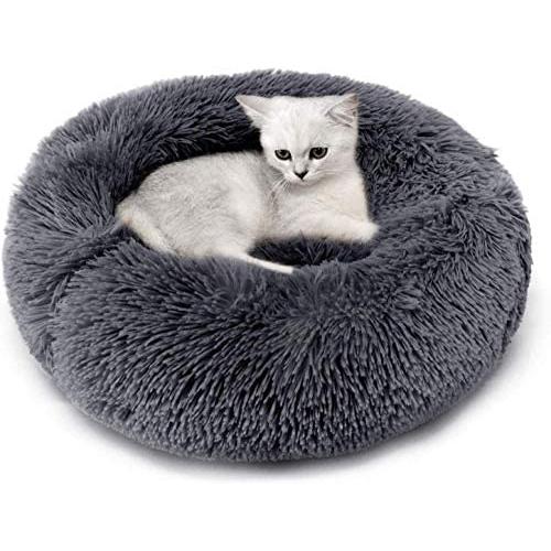 Legendog Cat Bed, Cat Bed for Indoor Cats Cat Bed Round Kitten Cushion Bed, Faux Fur Cat Beds for Small Cat and Small Dog, Plush Soft Cat Sleeping Bed Legendog Cat Bed, Cat Bed for Indoor Cats Cat Bed Round Kitten Cushion Bed, Faux Fur Cat Beds for Small Cat and Small Dog, Plush Soft Cat Sleeping Bed