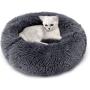 Legendog Cat Bed, Cat Bed for Indoor Cats Cat Bed Round Kitten Cushion Bed, Faux Fur Cat Beds for Small Cat and Small Dog, Plush Soft Cat Sleeping Bed Legendog Cat Bed, Cat Bed for Indoor Cats Cat Bed Round Kitten Cushion Bed, Faux Fur Cat Beds for Small Cat and Small Dog, Plush Soft Cat Sleeping Bed