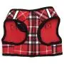 The Worthy Dog Printed Sidekick Pattern Harness with Padded Mesh Velcro Adjustable, Outdoor, Easy Walk Vest for Small Medium Large Dogs, Red Color The Worthy Dog Printed Sidekick Pattern Harness with Padded Mesh Velcro Adjustable, Outdoor, Easy Walk Vest for Small Medium Large Dogs, Red Color