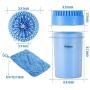 Dog Paw Cleaner, Anipaw 2-in-1 Silicone Dog Paw Washer Cup with Towel, Portable Pet Cleaning Brush Feet Cleaner for Dog Cat Grooming with Muddy Paws