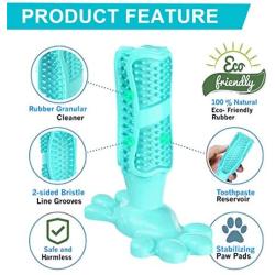 meihao Pet Dog Toys Toothbrush Toothbrush Dog Decompression Elastic Rubber Molar bite Resistant pet Toys