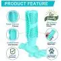 meihao Pet Dog Toys Toothbrush Toothbrush Dog Decompression Elastic Rubber Molar bite Resistant pet Toys