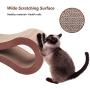 Pet Prime Large Cat Scratcher Lounge Cardboard Cat Scratching Sofa Bed Cardboard Cat Scratcher Lounger Scratch Lounge Furniture XL - 32 x 10.4 x 10.4