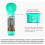 N4 EASY1SELECT 5 in 1 Dog Water Bottle with Bowl, Food Container, Poop Shovel and Poop Bag Storage, Drinking Bowl, Food Grade, Lightweight Portable Dog Water Bowls, Travel, Hiking, Walking, Jog