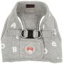 Puppia PARA-HB1532-GY-L Grey Algo Harness B Pet-Vest-Harnesses