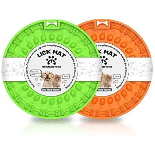 Hipoll Lick Mat for Dogs丨Dog Lick Pad with Strong Suction丨Snuffle Mat for Dogs丨Dog Puzzle Toys丨Dog Licking Mat & Fun Alternative to Slow Feed Dog Bowls丨Calming Mat for Dog Anxiety Relief丨Treat Mat Hipoll Lick Mat for Dogs丨Dog Lick Pad with Strong Suction丨Snuffle Mat for Dogs丨Dog Puzzle Toys丨Dog Licking Mat & Fun Alternative to Slow Feed Dog Bowls丨Calming Mat for Dog Anxiety Relief丨Treat Mat
