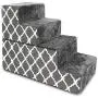 Made in USA Foldable Pet Steps/Stairs with CertiPUR-US Certified Foam for Dogs and Cats by Best Pet Supplies Made in USA Foldable Pet Steps/Stairs with CertiPUR-US Certified Foam for Dogs and Cats by Best Pet Supplies