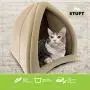 Stuft Purr Tent Moccasin Cat Bed Stuft Purr Tent Moccasin Cat Bed