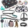 Puppy Starter Kit, Dog Accessories for Small and Medium Dogs 17 Pcs, Dog Collar and Leash Set, Puppy Supplies Kit with Dog Harness and Bowl Set