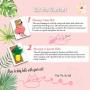 BALLMIE Cat Toys Box Pet Box Cat Catnip Toys Tropical Luau Party