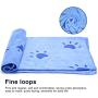 risdoada Microfiber Nano Pet Bath Towel, Super Absorbent Dog Towel, Machine Washable and Quick-Drying Super Large Towel for Small Medium Large Dogs and Cats