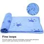 risdoada Microfiber Nano Pet Bath Towel, Super Absorbent Dog Towel, Machine Washable and Quick-Drying Super Large Towel for Small Medium Large Dogs and Cats