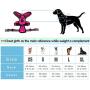 SENYE PET Dog Harness No Pull Escape Proof Adjustable Outdoor Pet Vest Reflective Oxford Material Easy Control Vest Harness for Small Medium Large Dogs