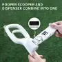 M MAYbabe Pooper Scooper,Dog Pooer Scooper for Large Dogs, No Setup One-Handed Dog Poop Scooper,15rolls Poop Bags Included, Give Away Dispenser and Leash Clip.(White) 19 Inches M MAYbabe Pooper Scooper,Dog Pooer Scooper for Large Dogs, No Setup One-Handed Dog Poop Scooper,15rolls Poop Bags Included, Give Away Dispenser and Leash Clip.(White) 19 Inches