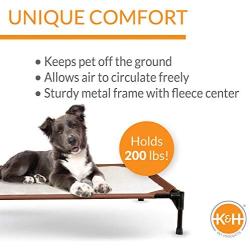 K&H Manufacturing 25 by 32-Inch K&H Self-Warming Pet Cot
