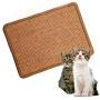 ShopTrend Cat Scratching Mat,Natural Sisal Cat Mat,Protection Play Scratcher Pad