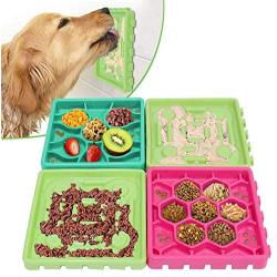 Dog Toys for Aggressive Chewers Large Breed and Slow Feeder Dog Bowls Lick Mat for Dogs
