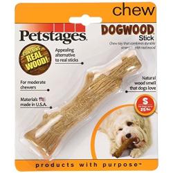 Petstages Dogwood Durable Real Wood Dog Chew Toy for Dogs