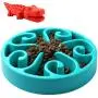 ARKEBAN Slow Feed Dog Bowl, Dog Chew Toy, Fun Feeder Slow Bowl, Bloat Stop Dog Puzzle Bowl Maze, Cat Food Water Bowl Pet Interactive Non Skid, Blue ARKEBAN Slow Feed Dog Bowl, Dog Chew Toy, Fun Feeder Slow Bowl, Bloat Stop Dog Puzzle Bowl Maze, Cat Food Water Bowl Pet Interactive Non Skid, Blue
