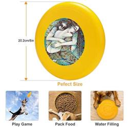 Pet Frisbee Flying Disc Dog Toy - Multifunction Do Not Leave Me Albena Vatcheva
