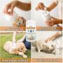 Arava Natural Dog & Cat Grooming Wipes - Pet Cleansing Wipes for Dogs Cats Puppies Kittens - for Paws & Body - Remove Dirt Dust & Odors - Gentle Cleansing & Deodorizing Formula - 50 Count (7.5'' x 5'')
