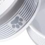 Bone Dry Paw Patch & Stripes Ceramic Pet Bowl & Canister Collection