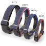 iCAGY Dog Harness and Leash Set with Collar for X-Large Pets, Easy Walk Adjustable No Pull Dog Harness Leash Collar, Soft Nylon H-Shape Full Dog Body Harness, Red XL