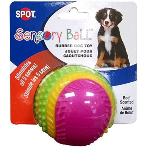 Ethical Pets Spot Sensory Rubber Sented Ball Dog Toy