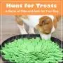 PetFun Snuffle Mat for Dogs, Dog Treat Dispenser Dog Toys for Large Small Dogs Nosework Mat for Dogs Treat Puzzle Dog Snuffle Feeding Mat Interactive