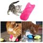 FormVan 5 Pcs Interactive Catnip Toys Bite Resistant Catnip Filled Funny Expression Cat Toys Pet Cat Kicker Plush Pillow Scratch Toy Teeth Cleaning Playing Chewing Toys for Kitty Kitten