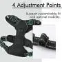 rabbitgoo Dog Harness & Dog Potty Training Pee Pads - Adjustable No Pull Dog Vest with Leash Clips(L) | Washable Pee Pads for Dogs and Cats Waterproof Large Puppy Pads Super Absorbent Non-Slip