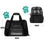 PetAmi Premium Airline Approved Soft-Sided Pet Travel Carrier | Ventilated, Comfortable Design with Safety Features | Ideal for Small to Medium Sized Cats, Dogs, and Pets