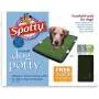 Spotty Indoor Potty Pad, House Training Pet Puppy Dog Artificial Grass Turf Pee Mat