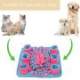 ulovemore qh Snuffle Mat for Dogs, Interactive Dog Toys Encourages Natural Foraging Skills Dog Puzzle Toys, Snuffle Mat for Small or Medium Dogs