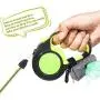 3 Pieces Dog Poop Dispenser Dog Poop Bag Holder with Zipper and Dog Waste Bag Container with Clip for Dog Leash, 3 Colors 3 Pieces Dog Poop Dispenser Dog Poop Bag Holder with Zipper and Dog Waste Bag Container with Clip for Dog Leash, 3 Colors