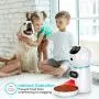 COVONO Automatic Cat Feeder, 3.5L Dog Food Dispenser, up to 4 Meals a Day / Portion Control / Voice Recording / Timer Programmable / Stainless Steel Bowl COVONO Automatic Cat Feeder, 3.5L Dog Food Dispenser, up to 4 Meals a Day / Portion Control / Voice Recording / Timer Programmable / Stainless Steel Bowl