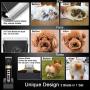 Nest 9 Dog Grooming Clippers Professional Heavy Duty 2 in 1 with Small Dog Paw Trimmer Blade Quiet Rechargeable Cordless Electric Hair Cutting Kit for Dogs Cats
