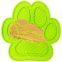 Downtown Pet Supply Interactive Dog Slow Feed Paw Mat Lick Pad, Calming Puzzle Distraction to Slow Down Eating, Puppy Anxiety Activity Toy