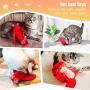 Revorit Flippity Lobster Cat Toy, Electric Moving Realistic Flopping Fish Toy, Interactive Lobster Catnip Cat Toy for Indoor Cats Kitten