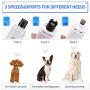 Ceenwes Dog Nail Grinder with LED Display & Light 3-Speed Rechargeable Painless Paws Grooming Trimmer Pet Nail Trimmer for Small Medium Large Dogs Cats