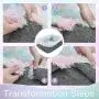 Self Warming Cat Bed / Mat for Indoor Cats - Pet Bed Cushion for Small Dogs, Warm Cave, Soft Colorful Plush Fluffy Puppy Sofa with Anti Slip Bottom Self Warming Cat Bed / Mat for Indoor Cats - Pet Bed Cushion for Small Dogs, Warm Cave, Soft Colorful Plush Fluffy Puppy Sofa with Anti Slip Bottom