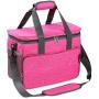 KOPEKS Dog Cat Pet Travel Bag Thermal Bag with Compartments Bowl and Drinker Foldable Travel Kit