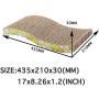 Euchirus Cat Scratcher Pad - Cat Cardboard Scratch Durable Scratching Pad Reversible