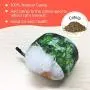 Catnip Toys, 8 Pack Fluffy Cat Teething Chew Toy, Bite Resistant Cat Chew Toy, Catnip Filled Sushi Roll, Replacements For Cat Wand Toy, Cat Lovers Interactive Plush Gift for Indoor Cats Kitten Kitty Catnip Toys, 8 Pack Fluffy Cat Teething Chew Toy, Bite Resistant Cat Chew Toy, Catnip Filled Sushi Roll, Replacements For Cat Wand Toy, Cat Lovers Interactive Plush Gift for Indoor Cats Kitten Kitty